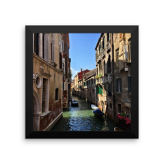 Venice Canal Framed Poster Photo - Susanne Ferrante - 4