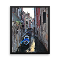 Venice Canal Framed Poster Photo - Susanne Ferrante - 2