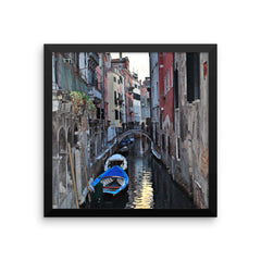 Venice Canal Framed Poster Photo - Susanne Ferrante - 6