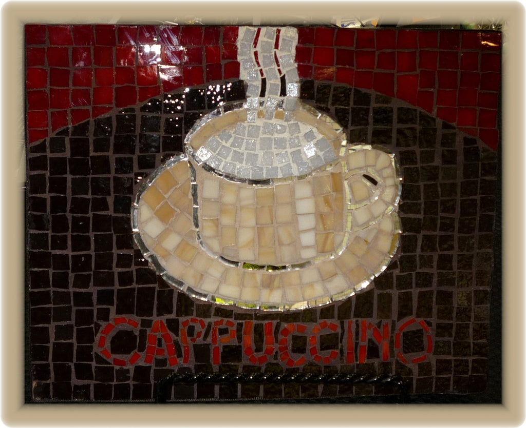Cappuccino Glass Mosaic