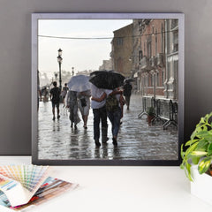 Walking in the Rain Framed Poster Photo - Susanne Ferrante - 10