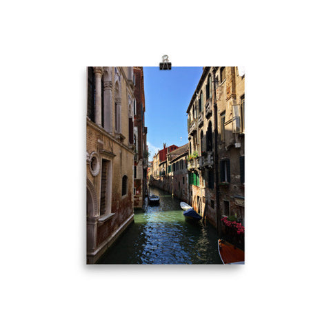 Venice Canal Poster Photo