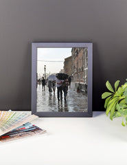 Walking in the Rain Framed Poster Photo - Susanne Ferrante - 3