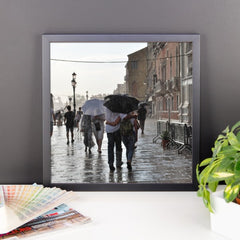 Walking in the Rain Framed Poster Photo - Susanne Ferrante - 9
