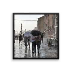 Walking in the Rain Framed Poster Photo - Susanne Ferrante - 8