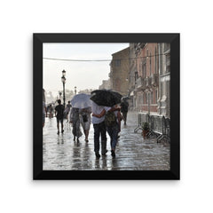 Walking in the Rain Framed Poster Photo - Susanne Ferrante - 4